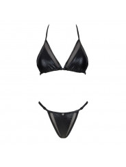 OBSESSIVE - BIKINI NERO PUNTA NEGRA L