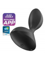 SATISFYER - APP TAPPO VIBRANTE SWEET SEAL NERO