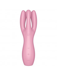 SATISFYER - VIBRATORE THREESOME 3 ROSA