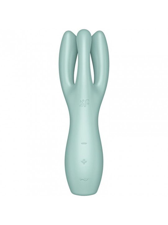 SATISFYER - VIBRATORE THREESOME 3 MENTA