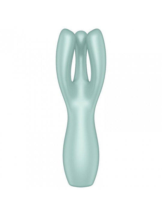 SATISFYER - VIBRATORE THREESOME 3 MENTA