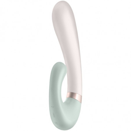 SATISFYER - APP VIBRATORE HEAT WAVE BIANCO