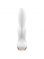 SATISFYER - APP VIBRATORE DOPPIO FLEX BIANCO