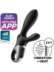 SATISFYER - HEAT CLIMAX+ APP VIBRATORE ANALE NERO