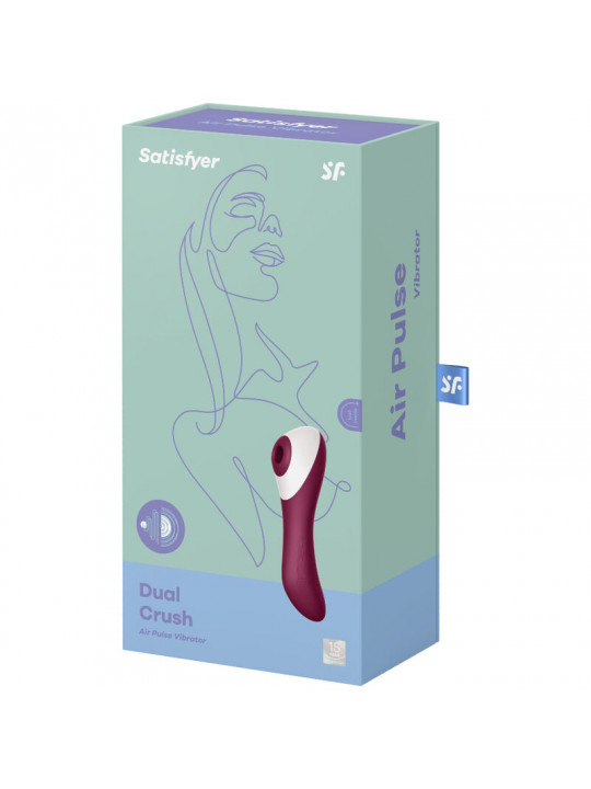 SATISFYER - VIBRATORE DUAL CRUSH AIR PULSE