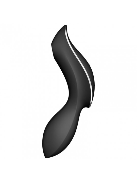 SATISFYER - VIBRATORE CURVY TRINITY 2 AIR PULSE NERO