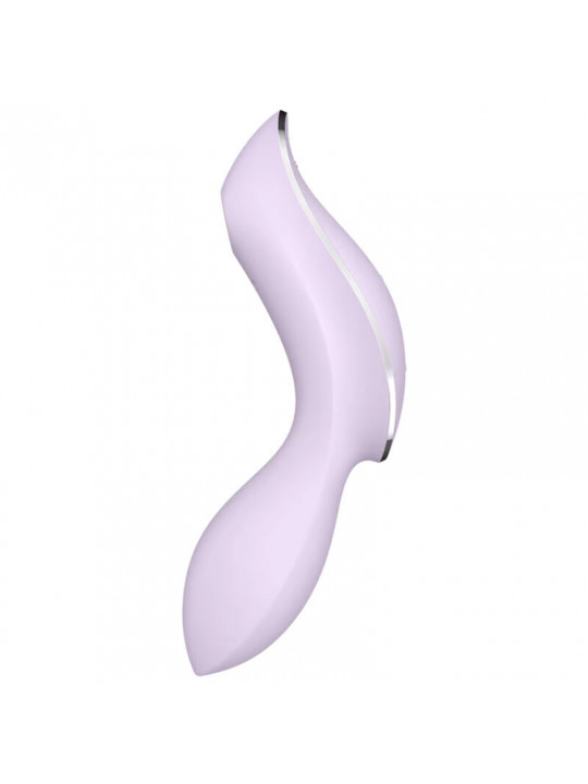 SATISFYER - VIBRATORE CURVY TRINITY 2 AIR PULSE VIOLA