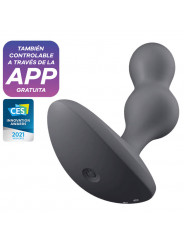 SATISFYER - APP PLUG VIBRANTE DEEP DIVER GRIGIO