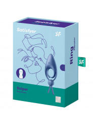 SATISFYER - VIBRATORE AD ANELLO SNIPER BLU