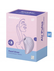 SATISFYER - PEARL DIVER STIMULATOR UND VIBRATOR GRÜN