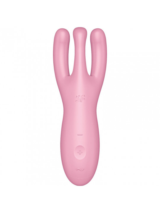 SATISFYER - APP THREESOME 4 VIBRATORE ROSA