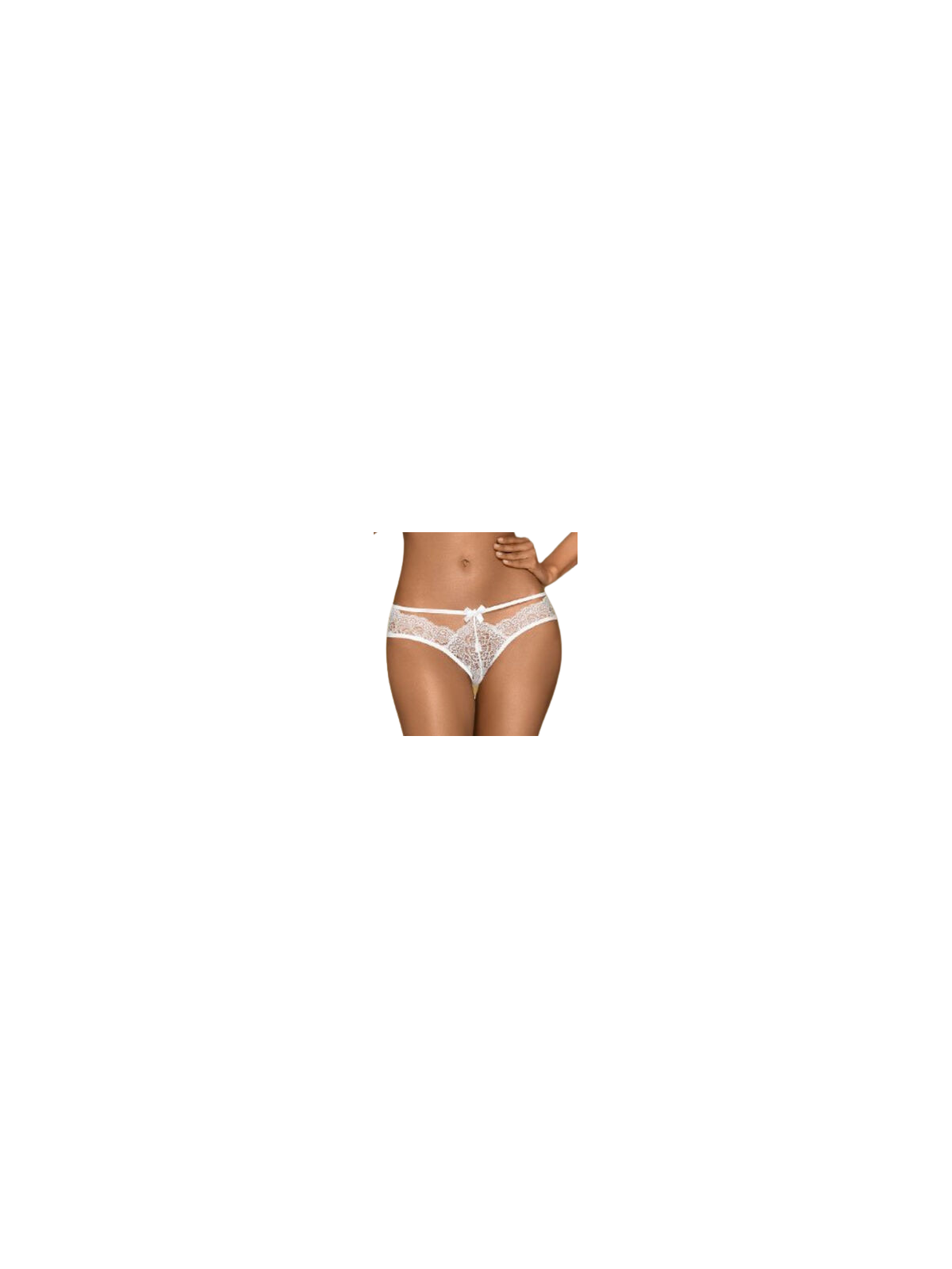 PENTHOUSE - ADORE ME PANTIES BIANCO S/M