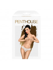 PENTHOUSE - CATCH ME PANTIES BIANCO S/M