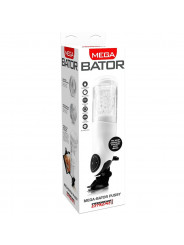 EXTREME TOYZ - PDX MEGA BATOR USB MASTURBATORE MASCHIO VAGINA BIANCO