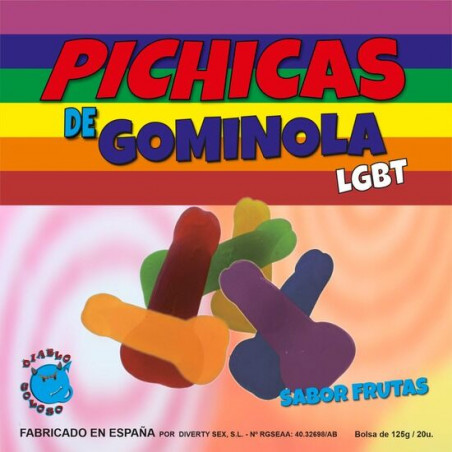 PRIDE - FRUTTI DEL PENE GOMMOSI LGBT