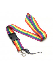 PRIDE - LANYARD CON BANDIERA LGBT