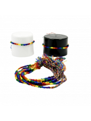 PRIDE - BRACCIALE CON BANDIERA LGTB A FILO FINE