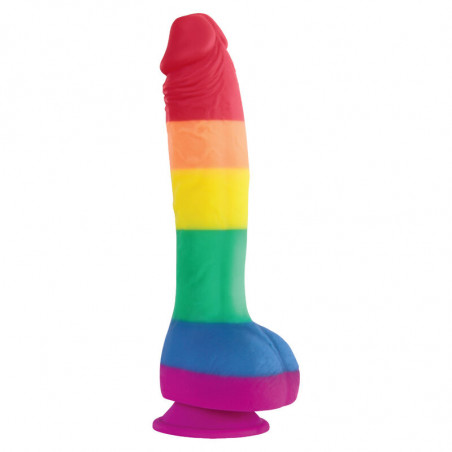 PRIDE - DILDO BANDIERA LGBT 19 CM