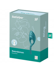 SATISFYER - VIBRATORE AD ANELLO SWORDSMAN VERDE