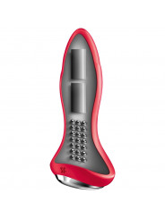 SATISFYER - ROTATOR PLUG 1+ PLUG VIBRANTE APP ROSSO