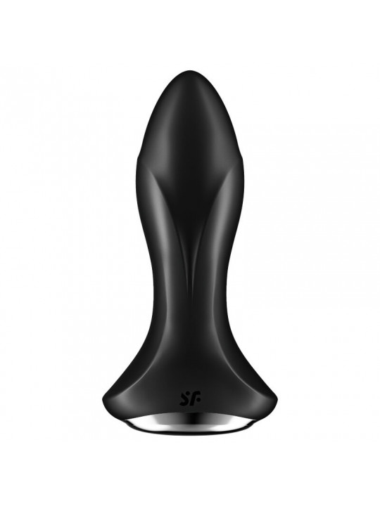 SATISFYER - ROTATOR PLUG 1+ APP VIBRANTE PLUG NERO