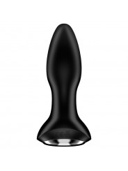 SATISFYER - ROTATOR PLUG 2+ APP VIBRANTE PLUG NERO