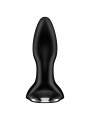 SATISFYER - ROTATOR PLUG 2+ APP VIBRANTE PLUG NERO