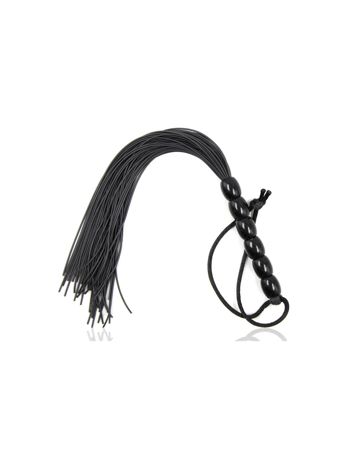 FLOGGER OHMAMA FETISH CON MANICO IN SILICONE NERVATO 22 CM