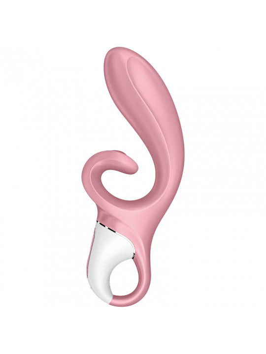 SATISFYER - APP VIBRATORE HUG ME RABBIT ROSA