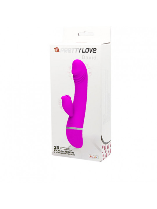 PRETTY LOVE - FLIRTAZIONE VIBRATORE CON CONIGLIO DAVID