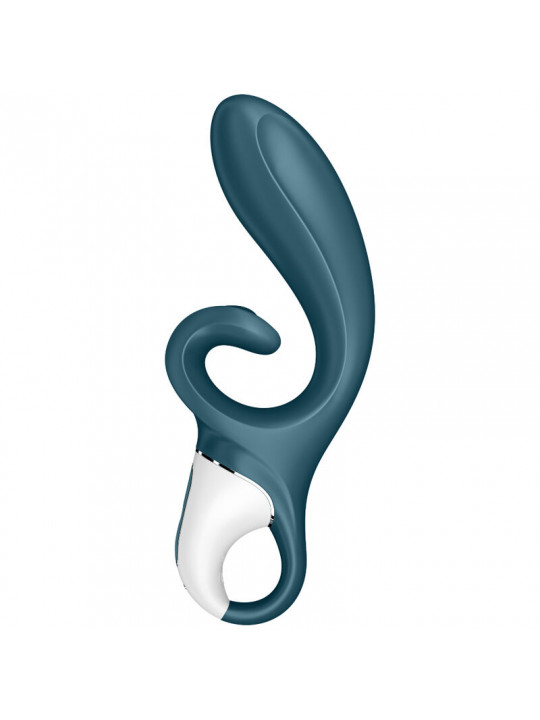 SATISFYER - APP VIBRATORE HUG ME RABBIT BLU