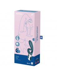 SATISFYER - APP VIBRATORE HUG ME RABBIT BLU