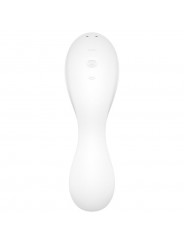 SATISFYER - STIMOLATORE A E VIBRATORE CURVY TRINITY 5 BIANCO