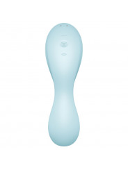 SATISFYER - STIMOLATORE E VIBRATORE CURVY TRINITY 5 AIR PULSE BLU