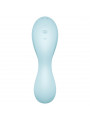 SATISFYER - STIMOLATORE E VIBRATORE CURVY TRINITY 5 AIR PULSE BLU