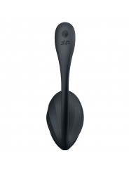 SATISFYER - RIBBED PETAL STIMOLATORE PUNTO G TELECOMANDO NERO APP GRATUITA