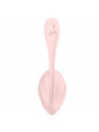 SATISFYER - RIBBED PETAL STIMOLATORE CON TELECOMANDO G POINT ROSE APP FREE