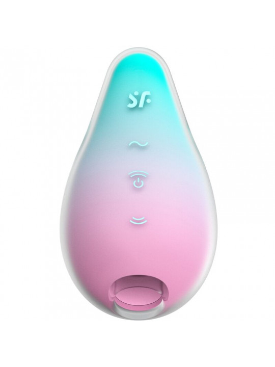 SATISFYER - MERMAID VIBES STIMOLATORE E VIBRATORE MENTA E ROSA