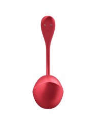 SATISFYER - SHINY PETAL STIMOLATORE CON TELECOMANDO G-POINT ROSSO APP GRATUITA