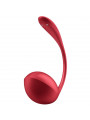 SATISFYER - SHINY PETAL STIMOLATORE CON TELECOMANDO G-POINT ROSSO APP GRATUITA