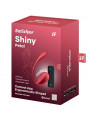 SATISFYER - SHINY PETAL STIMOLATORE CON TELECOMANDO G-POINT ROSSO APP GRATUITA