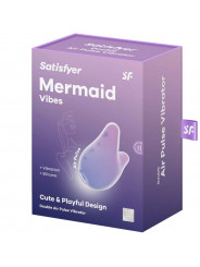 SATISFYER - MERMAID VIBES STIMOLATORE E VIBRATORE VIOLA E ROSA