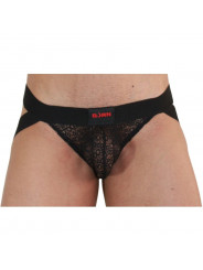 BURN - 005 JOCK LINGERIE NERO S