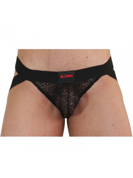 BURN - 005 JOCK LINGERIE NERO S