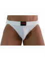 BURN - 007 JOCK LYCRA BIANCO S