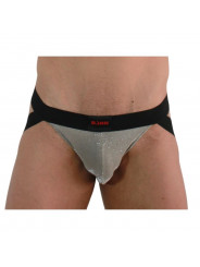 BURN - 001 JOCK BEIGE LUCIDO / NERO M