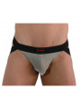 BURN - 001 JOCK BEIGE LUCIDO / NERO M