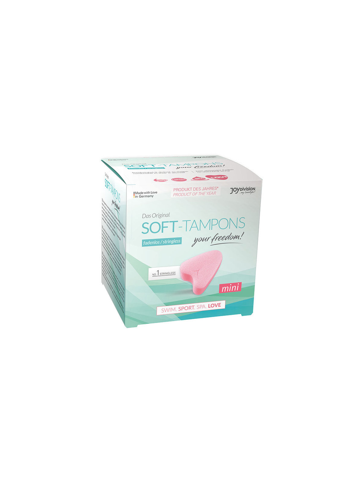 JOYDIVISION SOFT-TAMPONS - TAMPONI MORBIDI ORIGINALI MINI 3 UDS