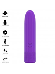 INTENSE - SYMONE BULLET VIBRANTE RICARICABILE USB 8 VIBRAZIONI VIOLA 10 X 2,2 CM