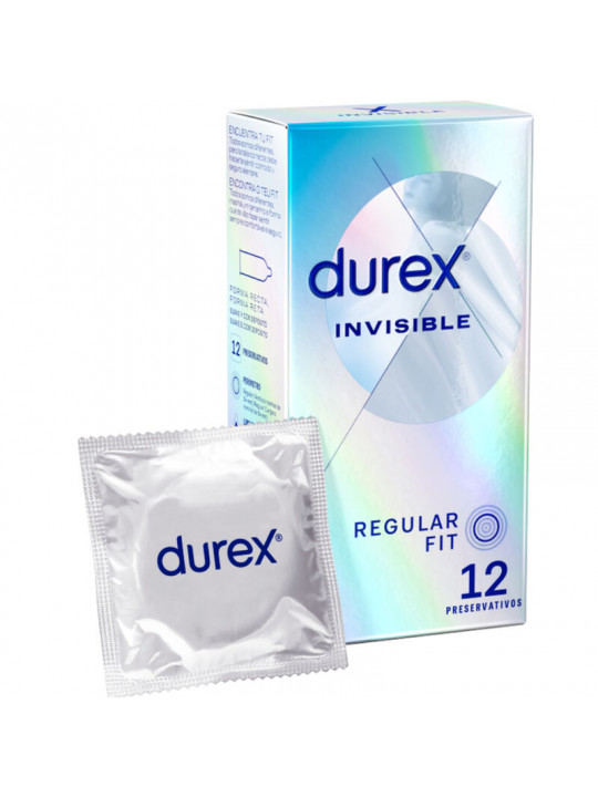 DUREX - INVISIBILE EXTRA SOTTILE 12 UNITÀ